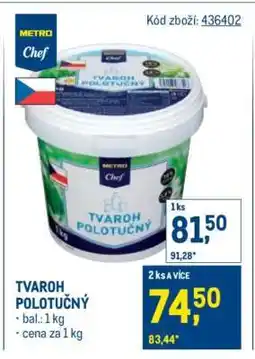 Makro Tvaroh polotučný nabídka