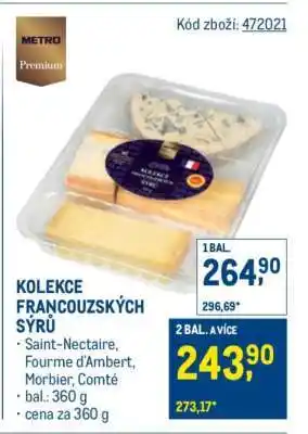 Makro Kolekce francouzských sýrů nabídka