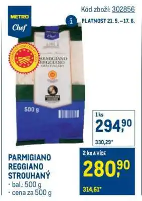 Makro PARMIGIANO REGGIANO STROUHANÝ nabídka