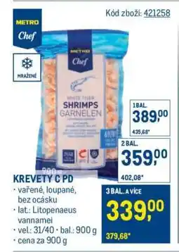 Makro KREVETY C PD nabídka