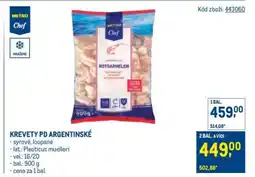Makro KREVETY PD ARGENTINSKÉ nabídka