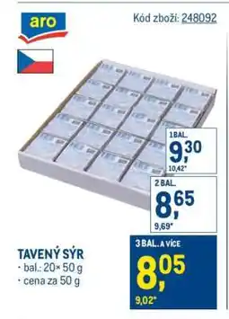Makro Tavený sýr nabídka