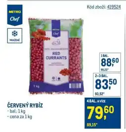 Makro ČERVENÝ RYBÍZ nabídka