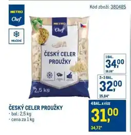 Makro ČESKÝ CELER PROUŽKY nabídka