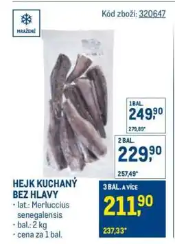 Makro HEJK KUCHANÝ BEZ HLAVY nabídka