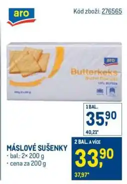 Makro Máslové sušenky nabídka