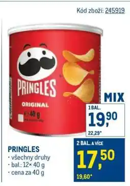 Makro Pringles nabídka