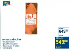 Makro Losos uzený plátky nabídka