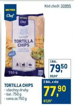 Makro Tortilla Chips nabídka