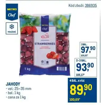 Makro Jahody nabídka