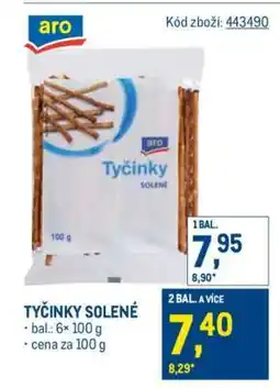 Makro Tyčinky solené nabídka