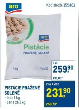 Makro Pistácie pražené solené nabídka