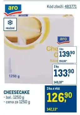 Makro Cheesecake nabídka