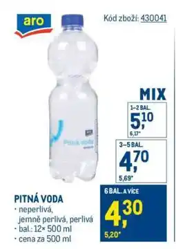 Makro Pitná voda nabídka