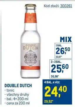 Makro Double Dutch nabídka