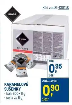 Makro Karamelové sušenky nabídka
