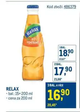 Makro Relax nabídka