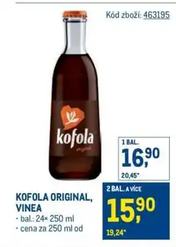 Makro KOFOLA ORIGINAL / VINEA nabídka