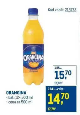 Makro Orangina nabídka