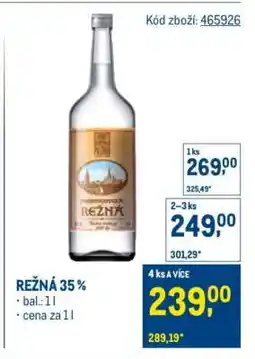 Makro Režná 35 % nabídka