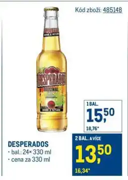 Makro Desperados nabídka