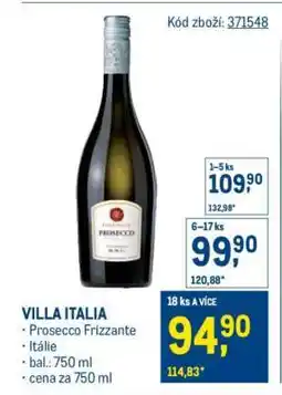 Makro Villa Italia nabídka
