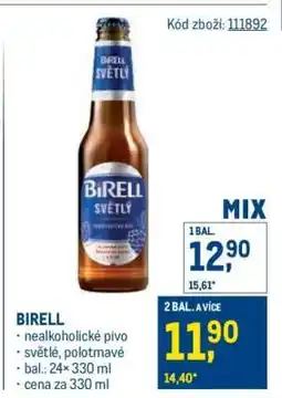 Makro Birell nabídka