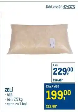 Makro Zelí nabídka