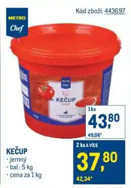Makro Kečup nabídka