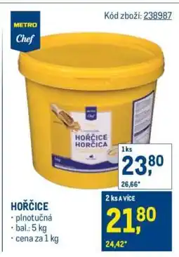 Makro Hořčice nabídka