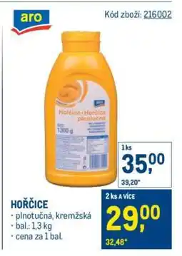 Makro Hořčice nabídka