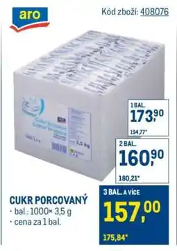 Makro Cukr porcovaný nabídka