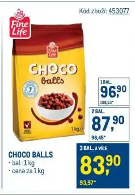 Makro Choco balls nabídka