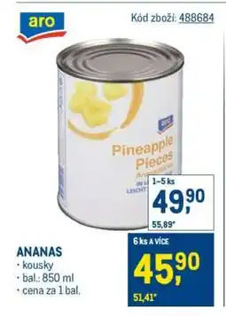 Makro Ananas nabídka