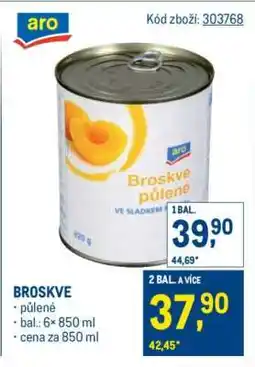 Makro Broskve nabídka