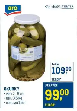 Makro Okurky nabídka