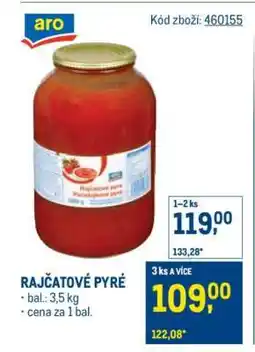 Makro Rajčatové pyré nabídka