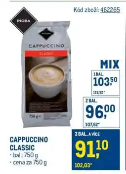 Makro CAPPUCCINO CLASSIC nabídka