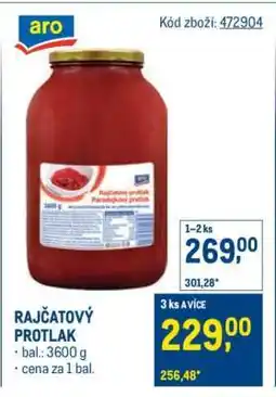 Makro Rajčatový protlak nabídka