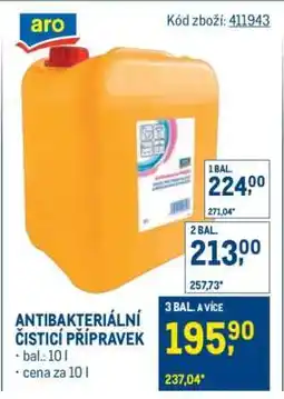 Makro ANTIBAKTERIÁLNÍ ČISTICÍ PŘÍPRAVEK nabídka