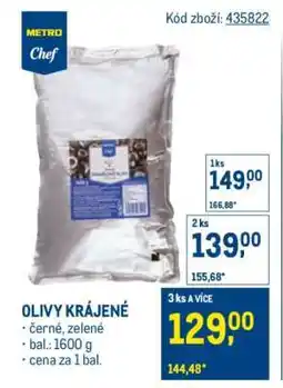 Makro Olivy krájené nabídka