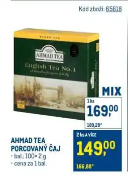 Makro AHMAD TEA PORCOVANÝ ČAJ nabídka