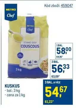 Makro Kuskus nabídka