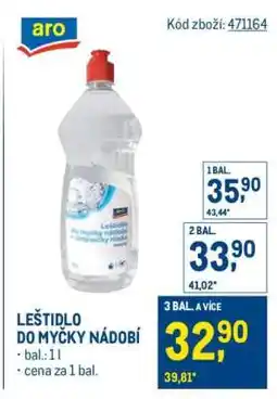 Makro Leštidlo do myčky nádobí nabídka
