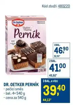 Makro Dr. Oetker Perník nabídka
