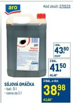 Makro Sójová omáčka nabídka