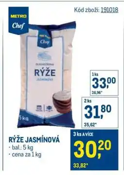 Makro Rýže jasmínová nabídka