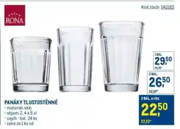 Makro PANÁKY TLUSTOSTĚNNÉ nabídka