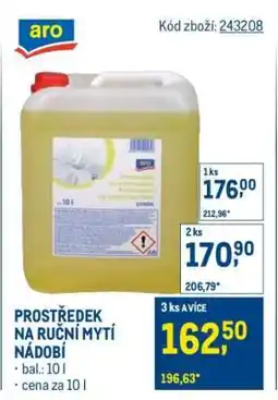 Makro Prostředek na ruční mytí nádobí nabídka