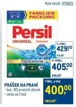 Makro PRÁŠEK NA PRANÍ nabídka